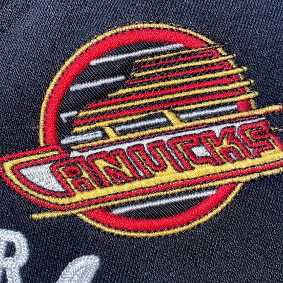 CCM Vintage inspired Canucks jacket Sz S - Picture 11 of 13